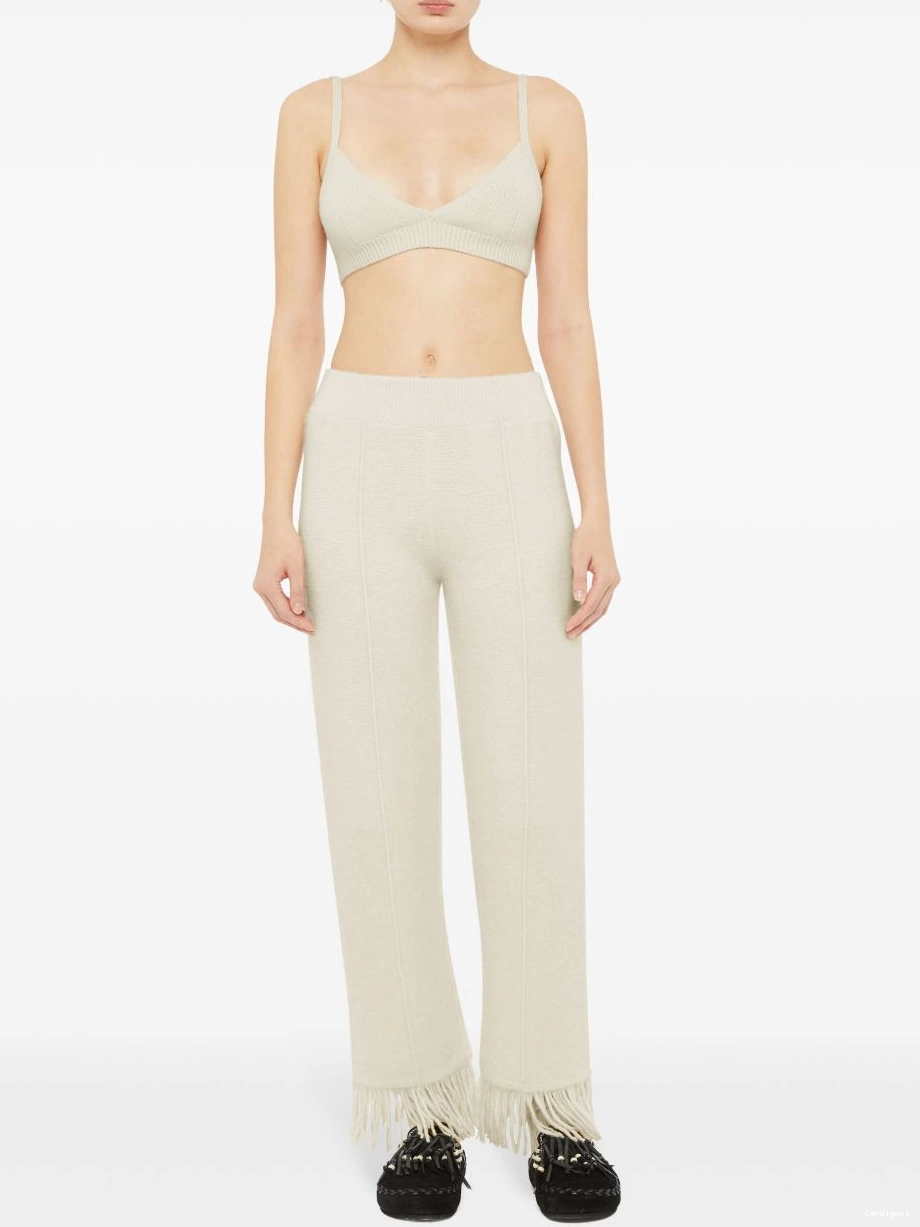 Cheap fringe-detail Alanui Women trousers Finest 0407